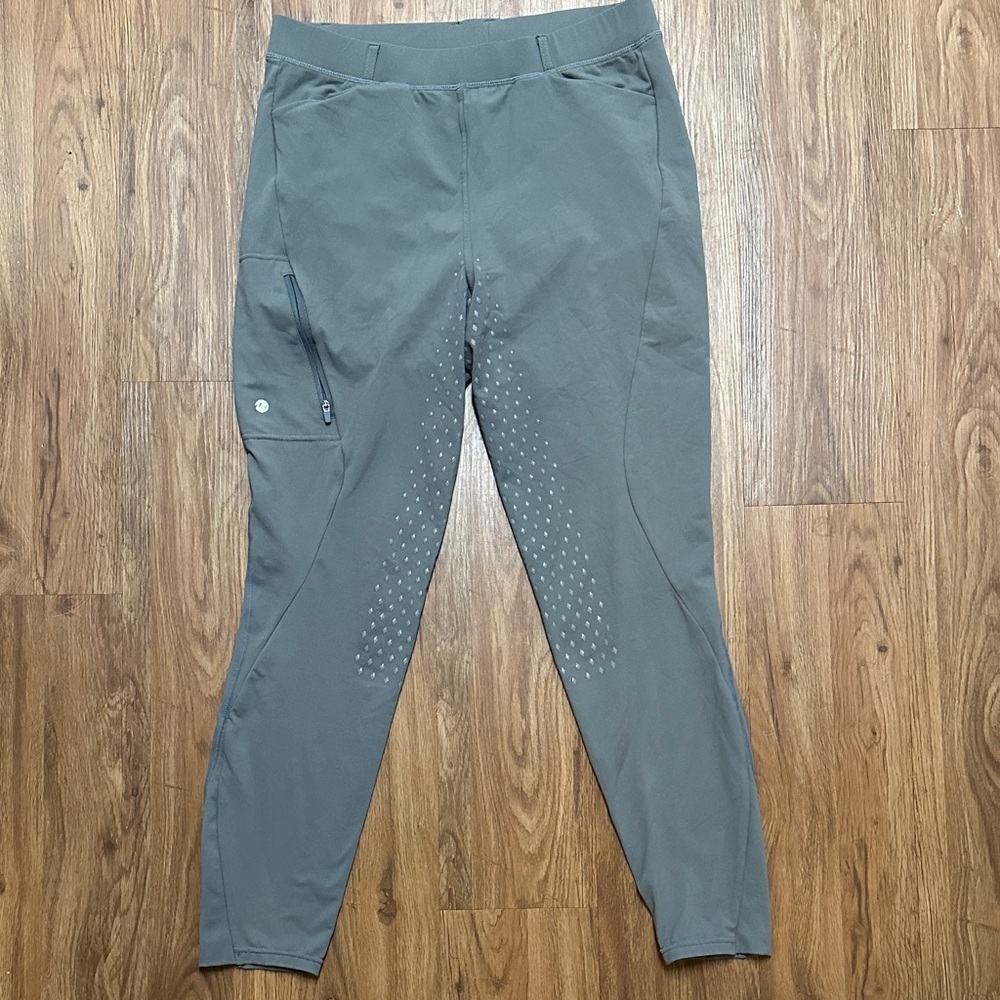 Willit Fleece Lined Full Seat Riding Tights - L